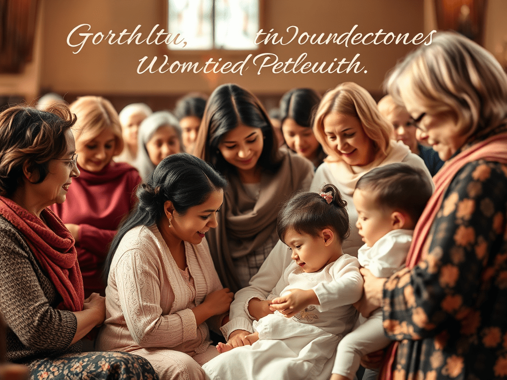 Faithful women of the&nbsp;Church.