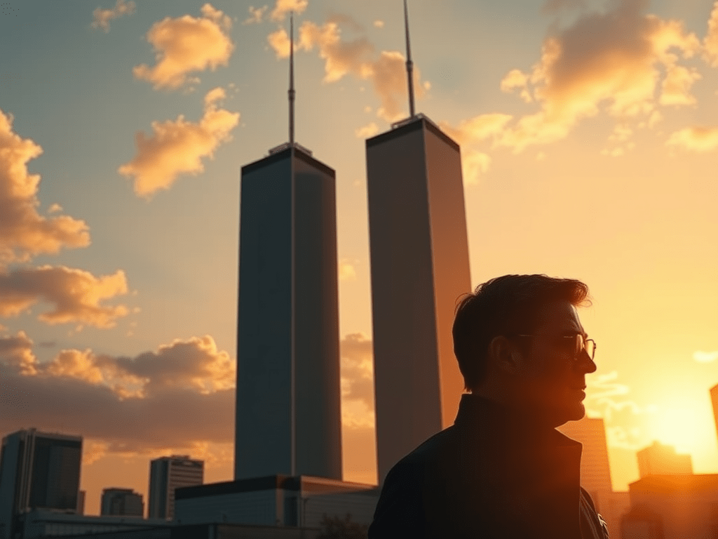 Charlie Kirk and the twin&nbsp;towers